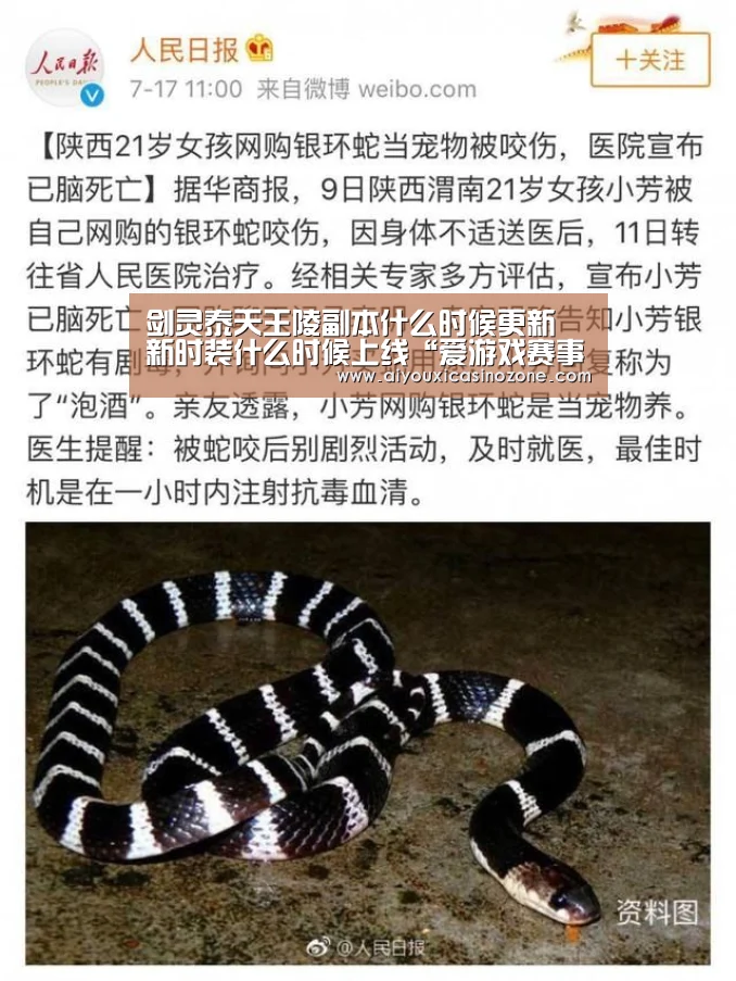 剑灵泰天王陵副本什么时候更新 新时装什么时候上线“爱游戏赛事”(图1) 爱游戏下载